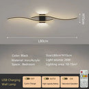 LED Rechargeable Wall Lamp 60/80CM Hole-Free Installation For Bedside Living Room Sof... by Ljojo