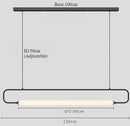 LED Minimalist Tube Pendant Light for Kitchen Island by Ljojo - European Design Home Decor