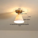 Ljojo LED Ceiling Light: Modern Style, Copper Ceramic, Indoor Home Lighting