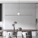 Italian Minimalist Restaurant Chandelier Modern Light Fixture Ljojo for Island Bar Counter Exhibition Hall