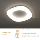 Ljojo Acrylic Donut LED Chandelier Pendant Light - Nordic Creative Style for Living Room Bedroom