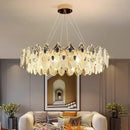 Modern Luxury Crystal LED Chandelier For Living Dining Room Pendant Light by Ljojo