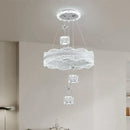 Ljojo Crystal LED Restaurant Chandelier - Modern Luxury Bar Dining Pendant
