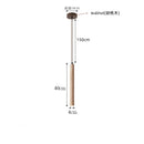 Ljojo Travertine Cylinder Pendant Lamp for Bedroom Dining Room Kitchen Island