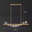 Ljojo LED Pendant Light Lamps for Living Room - Modern Indoor Lighting Chandeliers