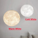LED Full Moon Chandelier Pendant Light for Living Room by Ljojo