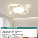 LED Modern Bedroom Ceiling Light: Super Bright Kids Chandelier Fixture by Ljojo