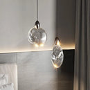 LED Crystal Chandelier Luxe Bedside Lamp by Ljojo: Light Decoration with Hanging Appeal