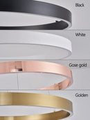 LED Ring Chandelier for Dining Room and Bedroom Lighting - Ljojo Brand