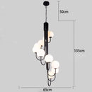 Ljojo LED Pendant Chandelier for Modern Home Decor and Indoor Lighting