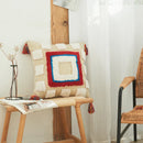 Boho Tufted Tassel Pillowcase | Ljojo Cotton Cushion Cover