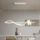Ljojo Modern Fishing Line Chandelier LED Pendant Light Stylish Dining Room Fixture
