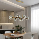 Ljojo LED Glass Pendant Light: Minimalist Nordic Design for Living Room and Bedroom