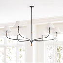 Ljojo Minimalist Villa Led Pendant Light Modern Indoor Chandelier for Home Decor