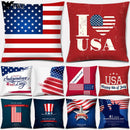 Ljojo LOVE USA Square Pillowcase for Home Decor