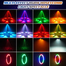 Ljojo™ 150W RGBW Moving Head Light for DJ Disco Party - Voice Control & DMX