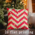 Christmas Patterns Pillowcases for Decor Cushion Cover by Ljojo