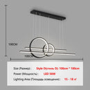 Ljojo LED Chandelier with Spotlights - Luxury Cluster Pendant Light for Dining Room & Kitchen Island