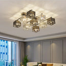 Modern Living Room Led Pendant Lamp | Rast K9 Glass Artistic Lighting Fixture by Ljojo
