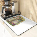 Easter Rabbit Print Kitchen Drying Mat Set by Ljojo