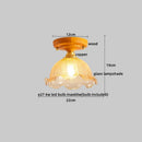 Ljojo LED Ceiling Lights: Modern Nordic Style Aluminum Glass Lamp for Indoor Living Room