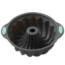 Ljojo 3D Spiral Silicone Cake Mold - Nonstick Pan for Birthday Desserts