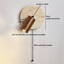 Ljojo LED Wall Lamp Bedroom Bedside Up Down Rotate Stair Light