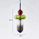 LED Wabi-sabi Glass Chandelier by Ljojo | Candy Design Pendant Lights for Home Decor
