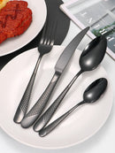 Ljojo 16-Piece Stainless Steel Cutlery Set - Knife Fork Spoon
