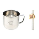 Ljojo Kids Stainless Steel 300ML Drinking Cup with Handle