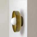Ljojo Modern Round Glass Ceiling Light Ambient Illumination Indoor Home Decor Fixture