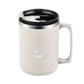 Ljojo Stainless Steel Insulated Coffee Mug with Handle