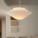 Nordic Creative Umbrella Fabric Led Pendant Lights for Living Dining Room by Ljojo