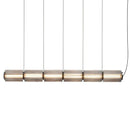 Nordic Glass Pillar Chandelier Pendant Light - Roman Designer - Ljojo