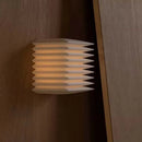 Modern Retro Square LED Wall Lamps Wabi Sabi Style for Living Rooms by Ljojo