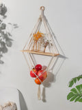 Ljojo™ Macrame Floating Wall Shelf for Modern Home Decor