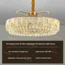 Crystal Pendant Light: Elegant Luxury Villa Chandelier by Ljojo