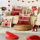 Ljojo Love Balloon Bear Decorative Pillowcase for Home Sofa Cover