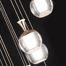 Ljojo LED Pendant Chandelier Light for Dining Room - Modern Hanging Indoor Lighting Home Decor
