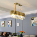 Modern Luxury Crystal Ceiling Chandelier Pendant Lamp Home Decor Hanging Light Fixture by Ljojo
