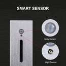 3W LED Stairs Light Wall Lamp Motion Sensor Night Light by Ljojo - Aluminum Foot Stairway Decor