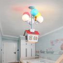 Ceiling Light LED Colourful Balloon Kawaii Cartoon Lamp for Boy Girl Room Decor by Ljojo