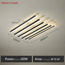 LED Linear Ceiling Light Modern Living Room Lamps Home Decor by Ljojo