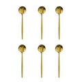 Ljojo Mini Stainless Steel Tea Spoon Set for Coffee, Tea, and Sauces