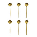 Ljojo Mini Stainless Steel Tea Spoon Set for Coffee, Tea, and Sauces