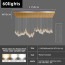 Crystal Pendant Chandelier | Nordic Designer Art Lighting for Hotel Lobby | Ljojo