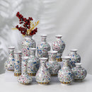 Ljojo™ Chinese Style Enamel Ceramic Vases Creative Home Office Decor