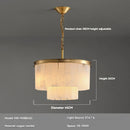 Luxury Marble Pendant Lamp | Modern Chinese Style Living Room Ceiling Light | Ljojo