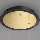 Nordic Ring Chandelier Optional Dimmable Minimalist Decor Fixture by Ljojo