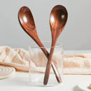 Ljojo Long Handle Wooden Ramen Spoon 3PCS Set